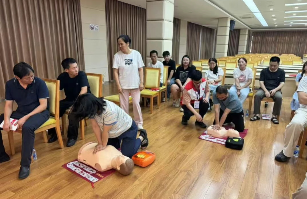 上海紅十字會走進上海山美股份開展應急救護培訓 為安全保駕護航