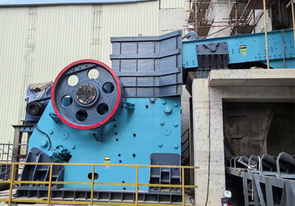 再創(chuàng)佳績(jī)！上海山美股份JC771超1800噸/小時(shí)大型顎破成功應(yīng)用于柳州祥云建材技改項(xiàng)目